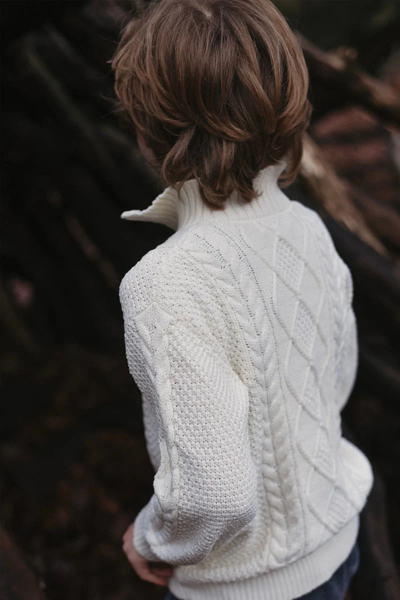 Pullover Alex - antique white