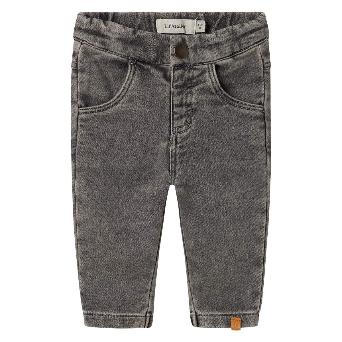 Lil'Atelier - loose jeans baby - medium grey denim