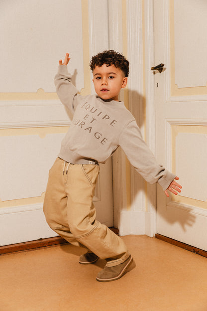 Labo - sweater Lebeau - vanilla
