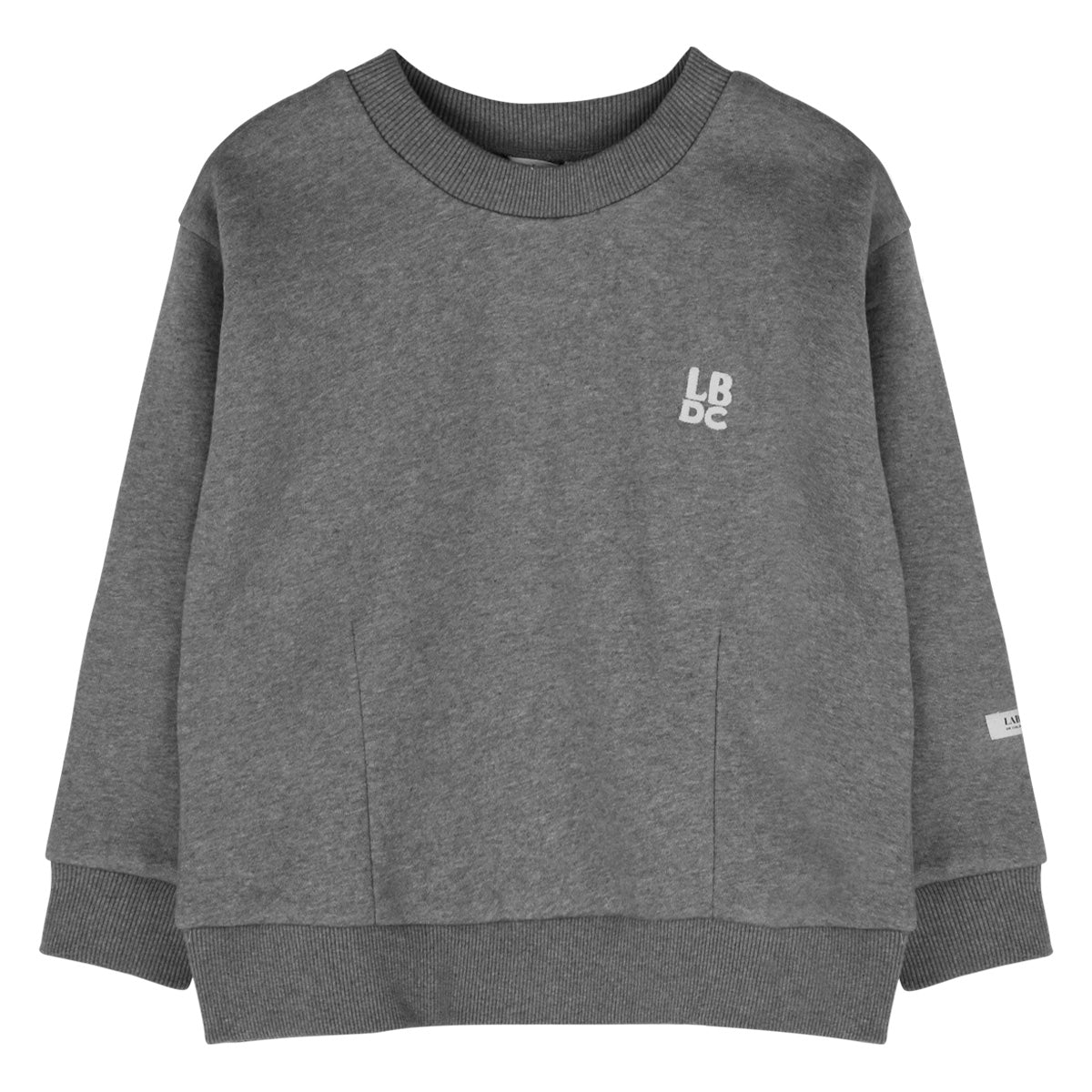 Labo - sweater Lior - grey melange dark