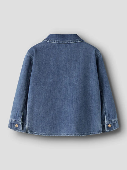 Lil'Atelier - overshirt Obello - dark blue denim