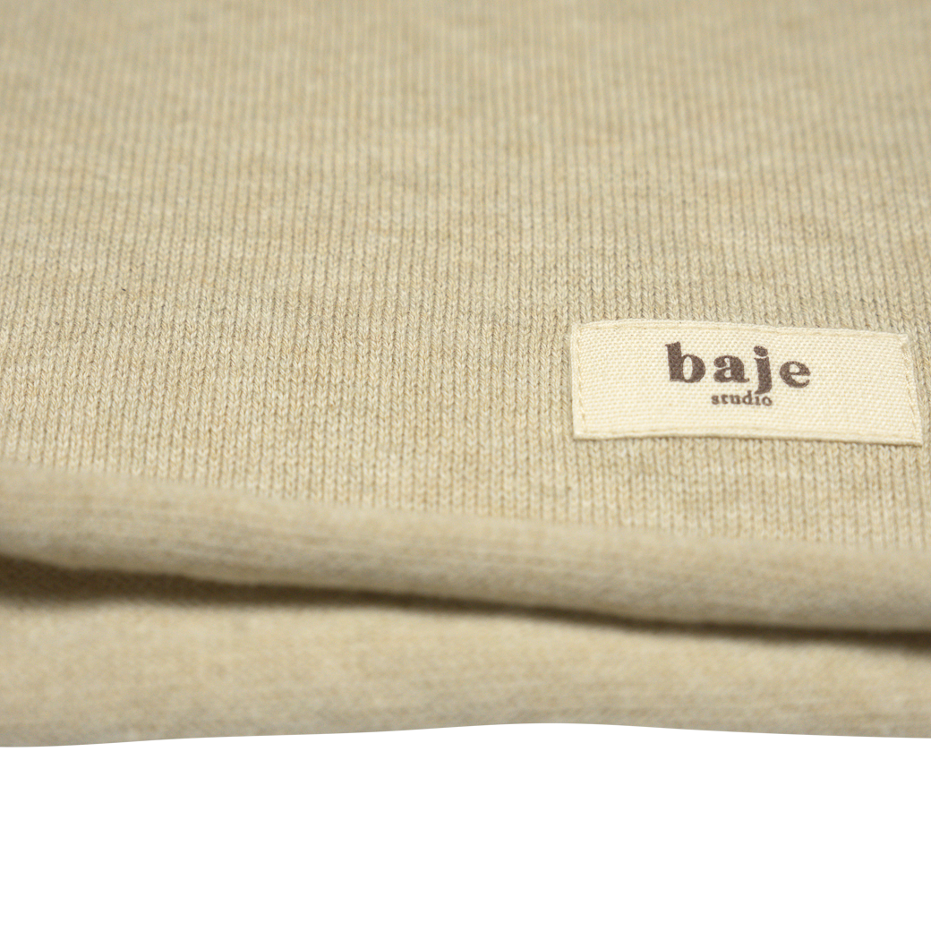 Cashmere polo Mackay ~ sand