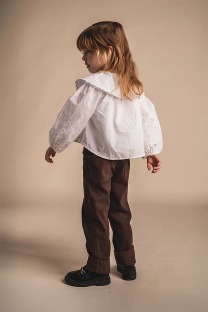 Baje Studio - pants Maey - brown choco