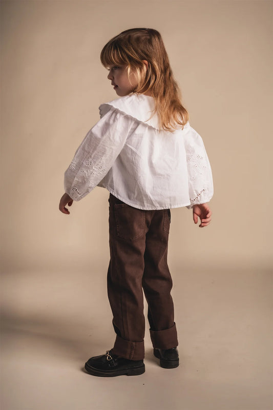 Baje Studio - pants Maey - brown choco