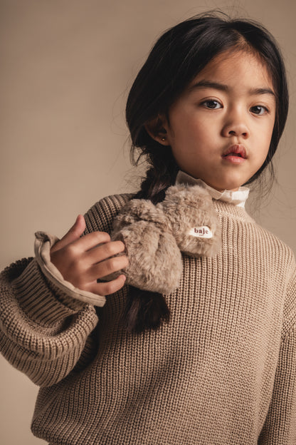 PREORDER - Baje Studio - sweater Mai - taupe light