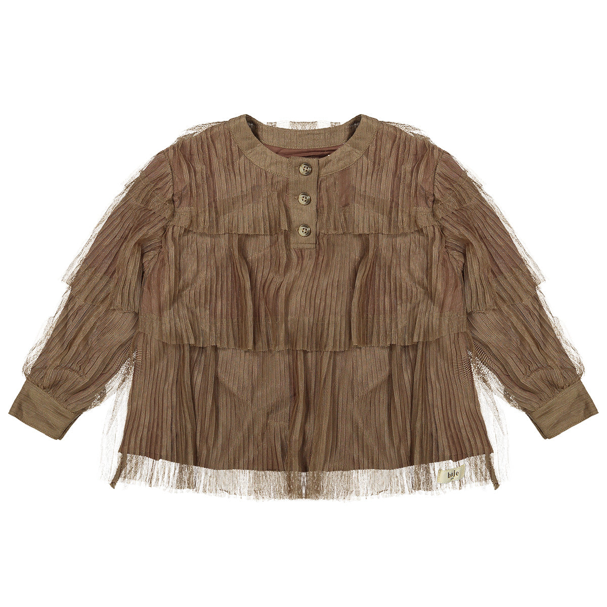 Baje Studio - blouse Meyrin - brown cacao
