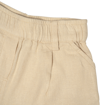 Linen short Mills ~ sand