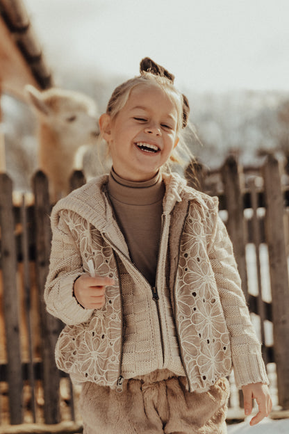Baje Studio - gilet Moa - taupe light