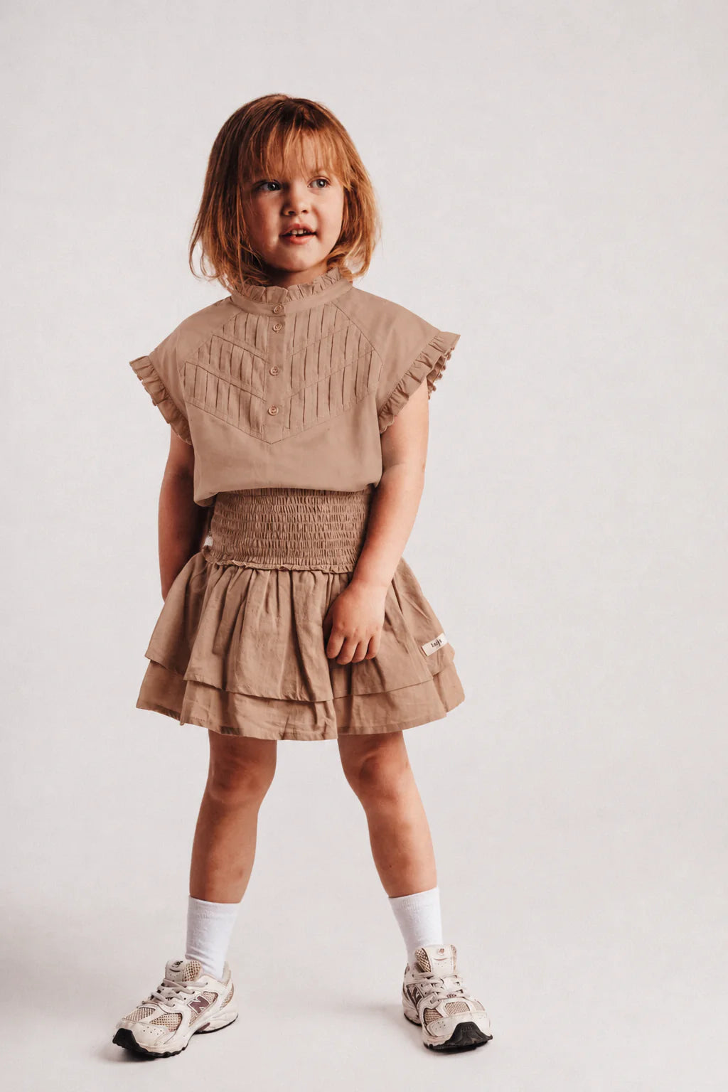 Baje Studio - blouse Moia - rose cafe