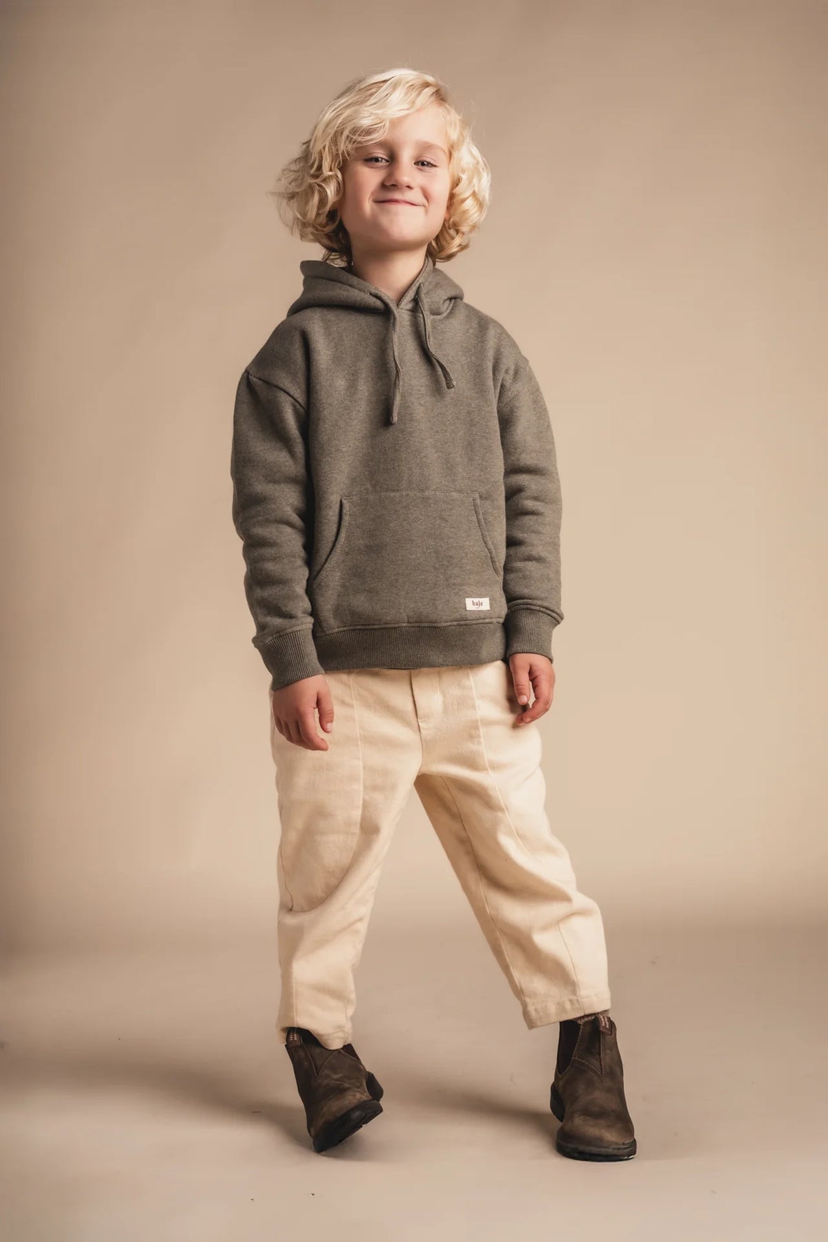 Baje Studio - hoodie Moose - green agave