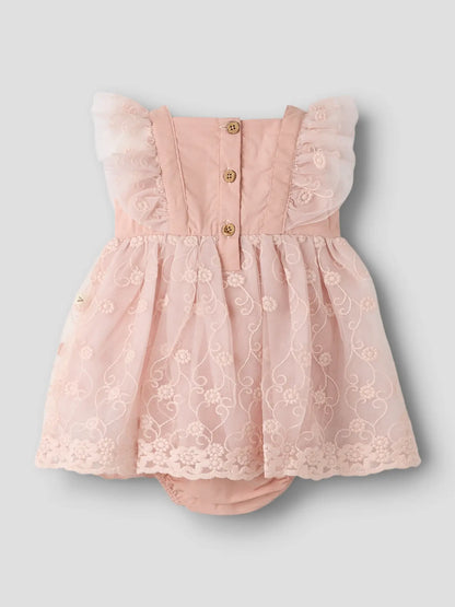 Lil'Atelier - tule body dress - peach whip
