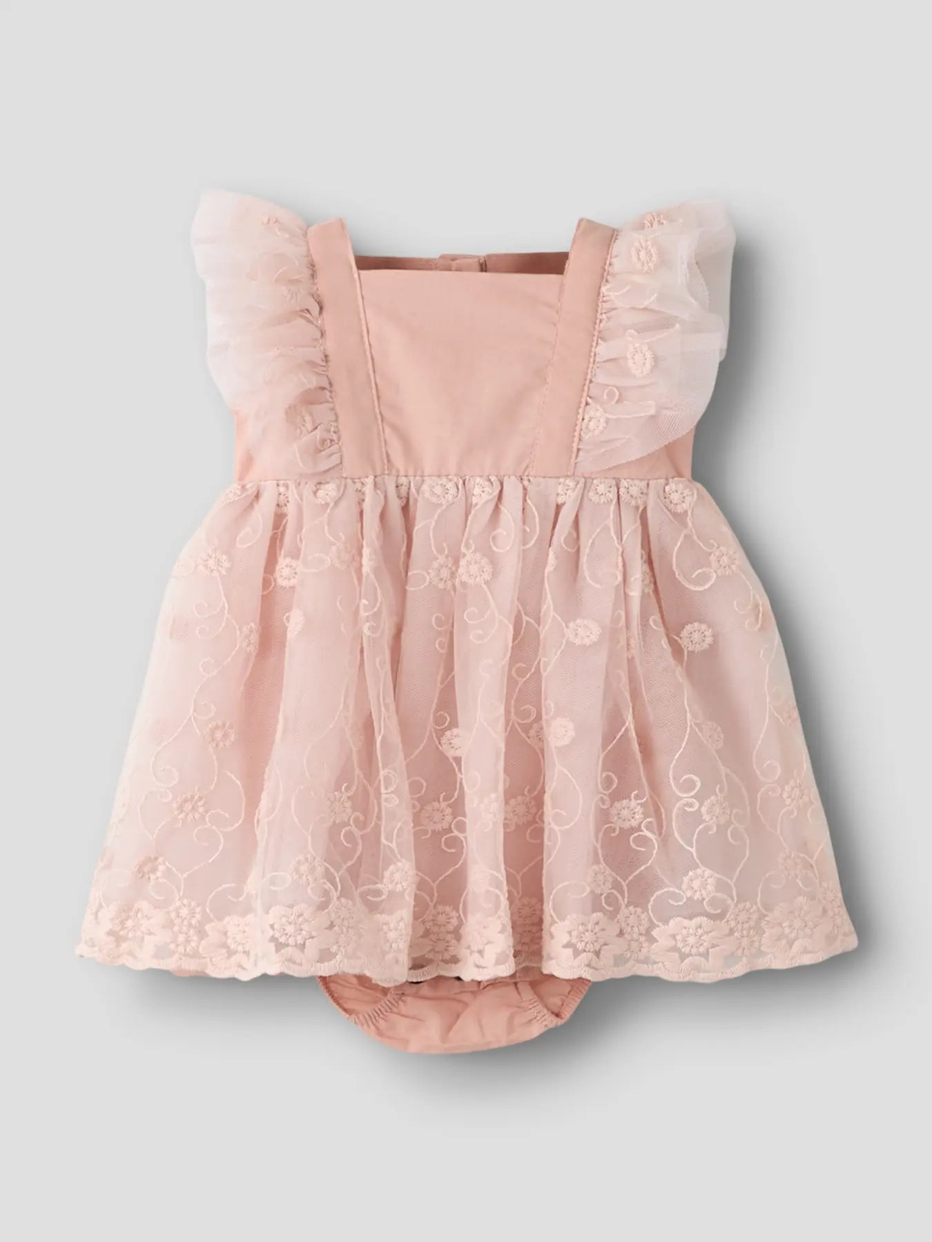 Lil'Atelier - tule body dress - peach whip