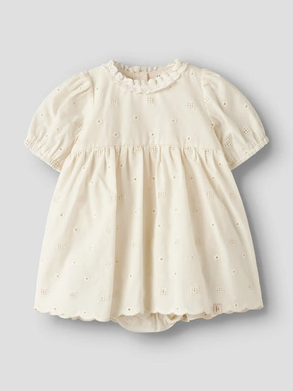 Lil'Atelier - body dress Flores - coconut milk