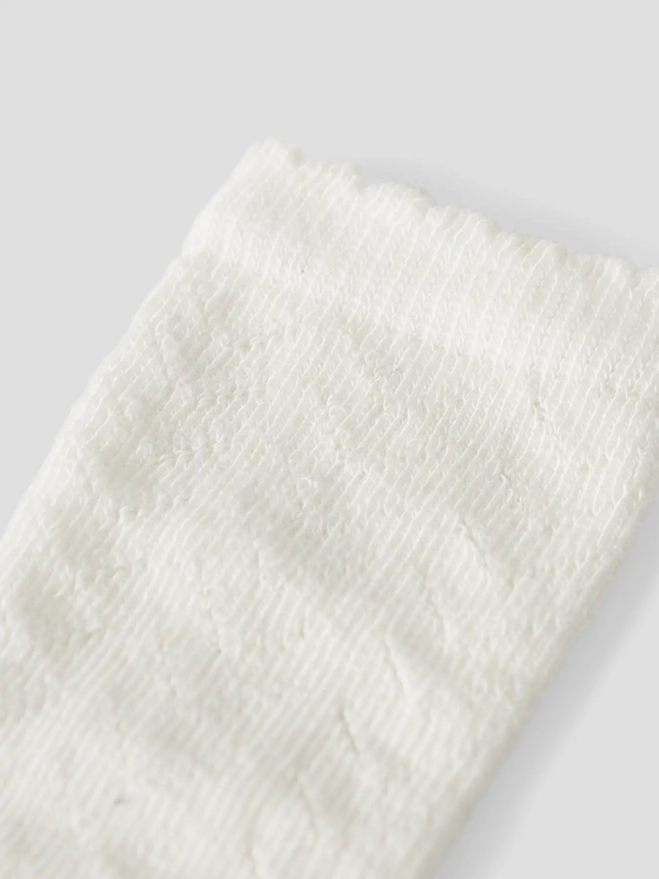 Lil'Atelier - pointelle kniekousen kind - coconut milk