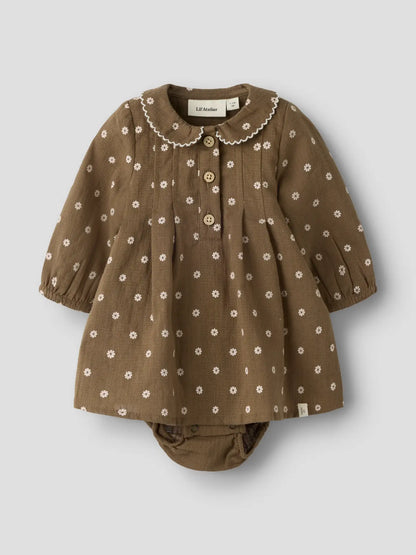 Lil'Atelier - body dress Hulla - teak flower