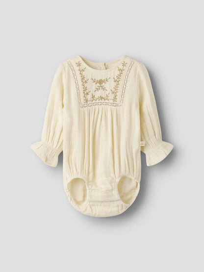 Lil'Atelier - woven shirt body - turtledove