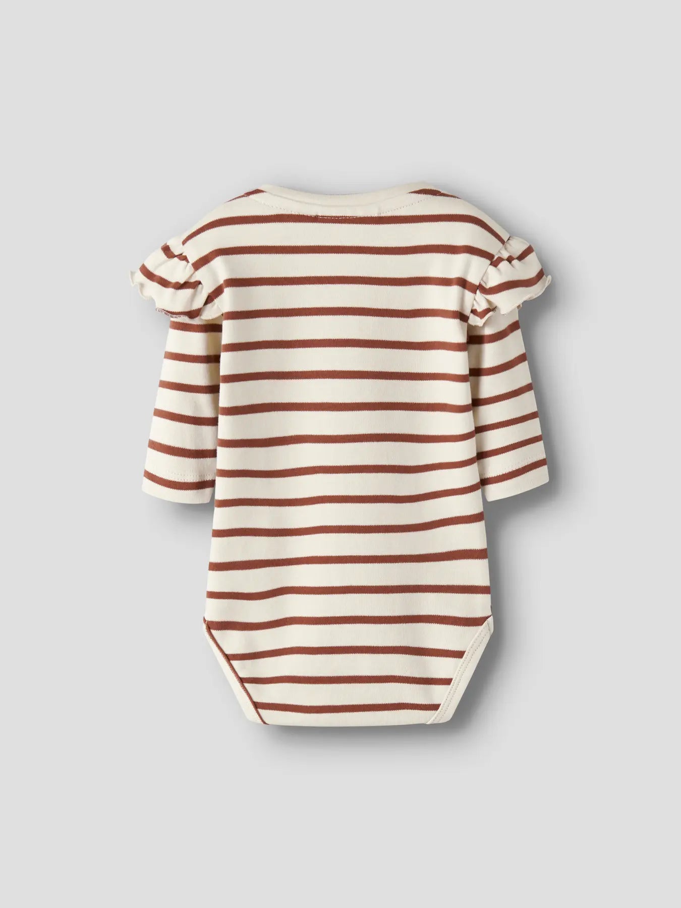 Lil'Atelier - body Mia stripe - turtledove/maple syrup