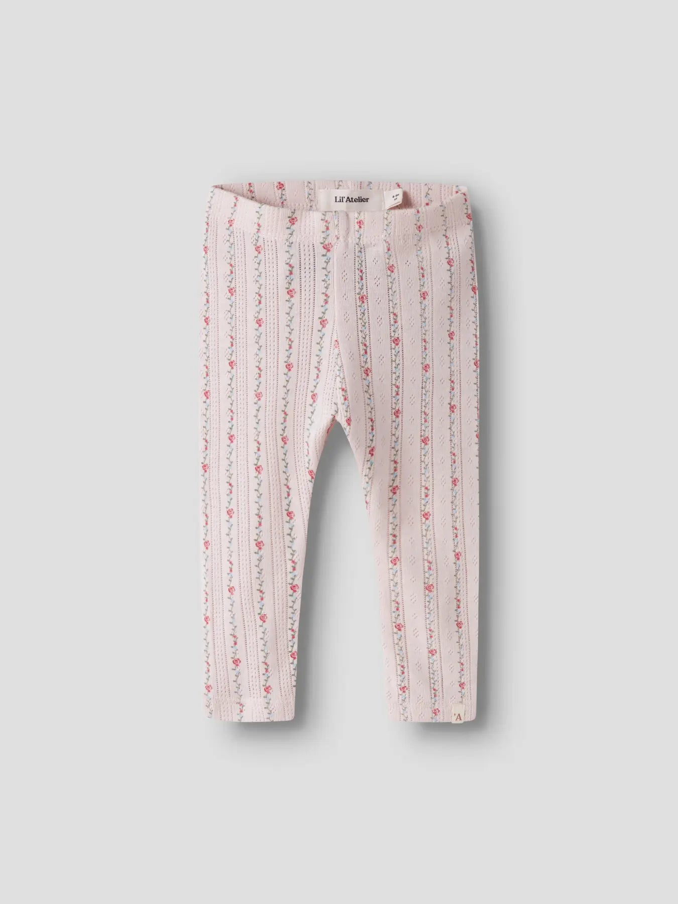 Lil'Atelier - ajour legging Rachello - morganite flower