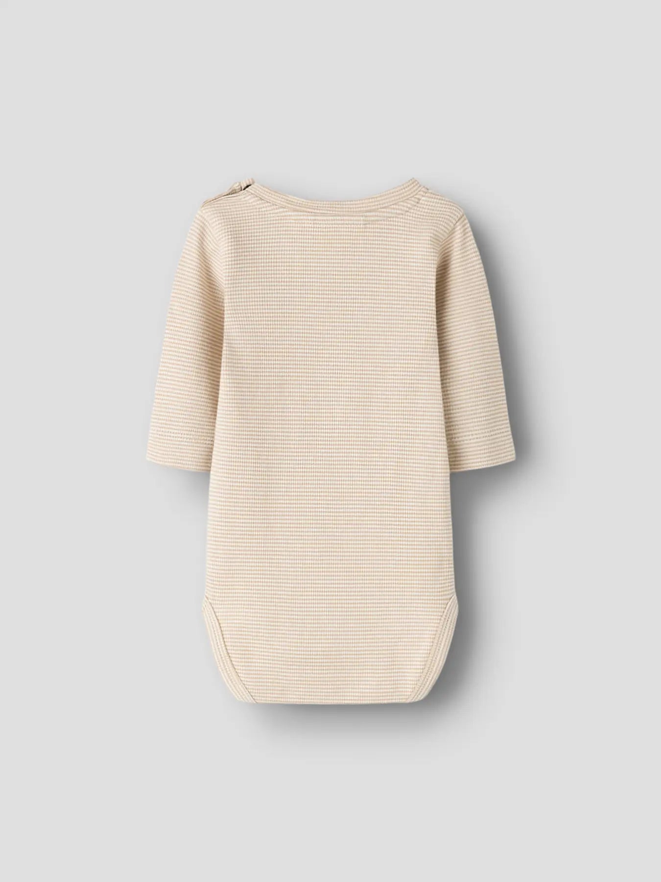 Lil'Atelier - longsleeve body - oxford tan stripe