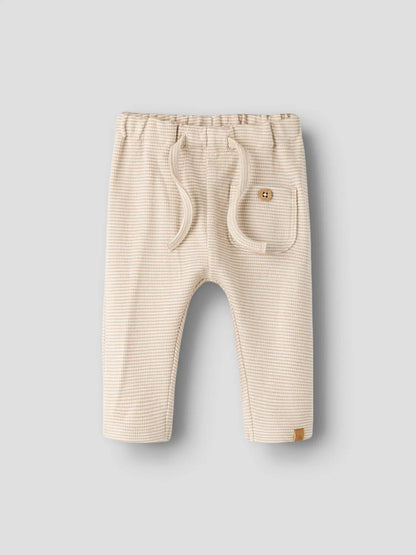 Lil'Atelier - loose pants - oxford tan stripe
