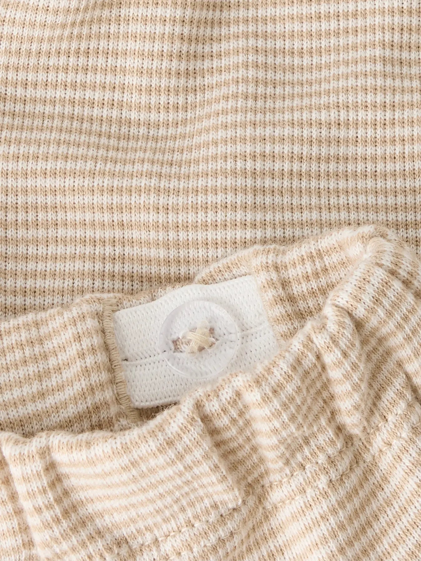 Lil'Atelier - loose pants - oxford tan stripe