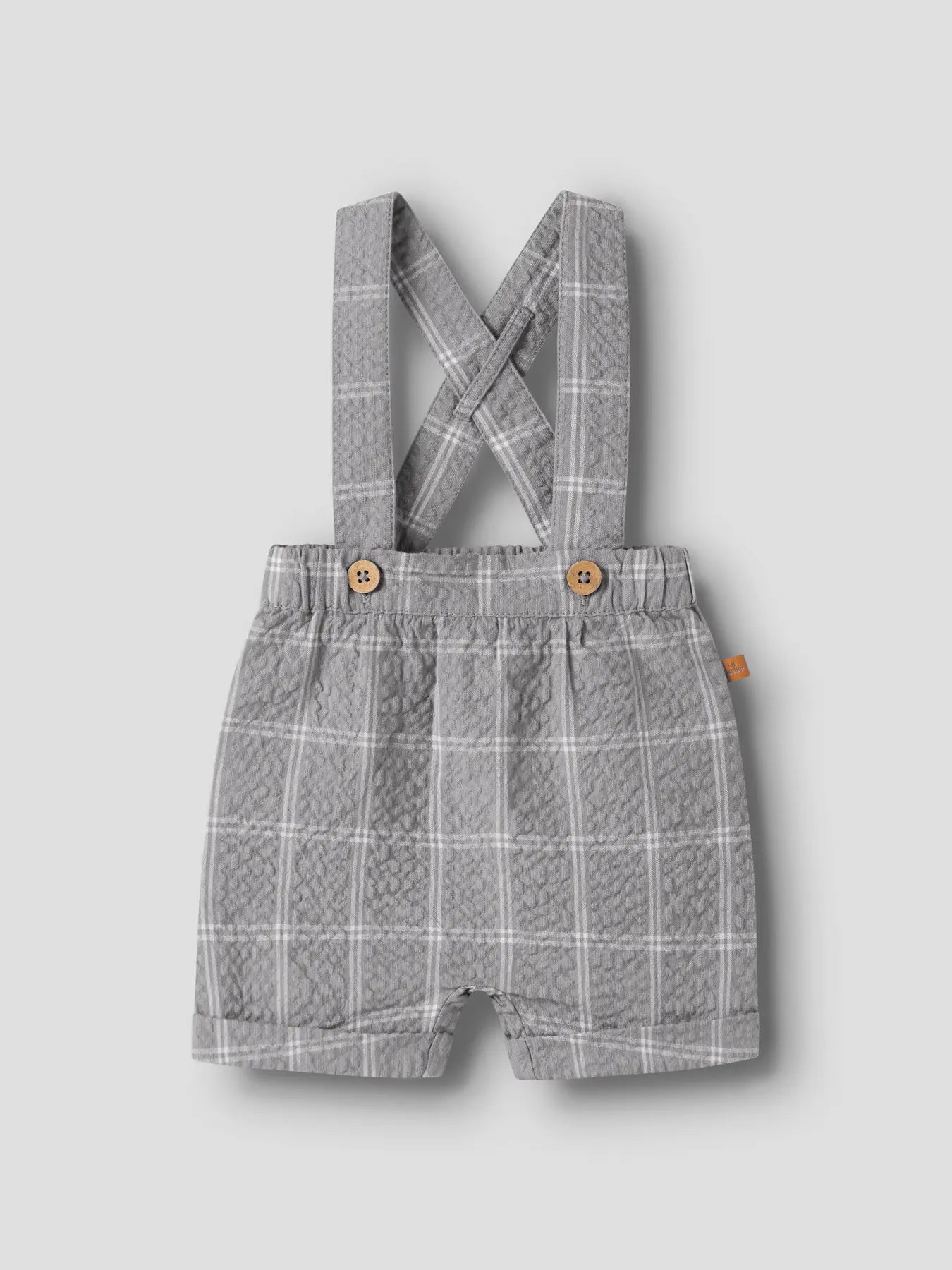 Lil'Atelier - shorts Filipe square - ultimate grey