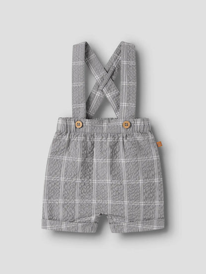 Lil'Atelier - shorts Filipe square - ultimate grey