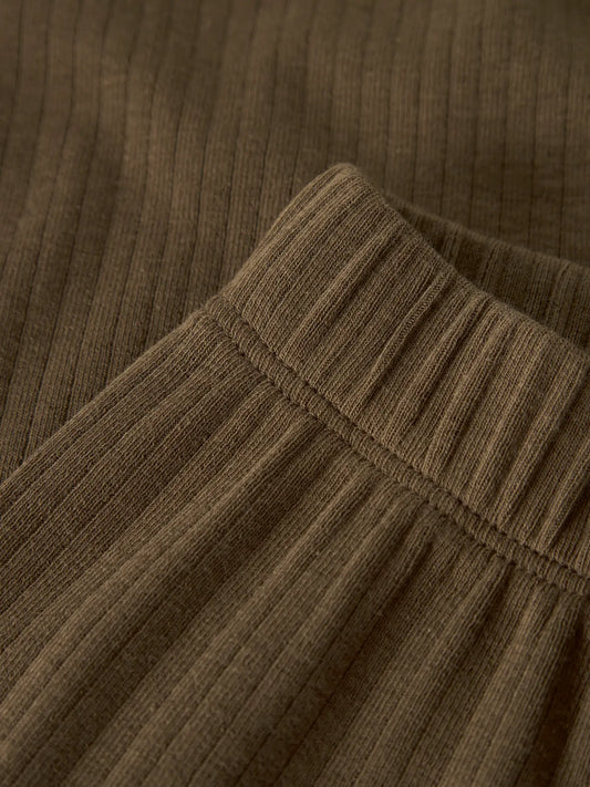 Lil'Atelier - loose pants - teak brown
