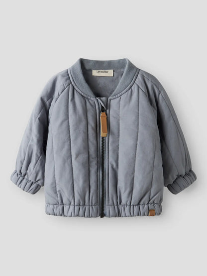 Lil'Atelier - bomber jacket whale - tradewinds blue