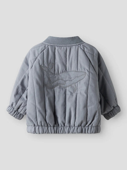 Lil'Atelier - bomber jacket whale - tradewinds blue