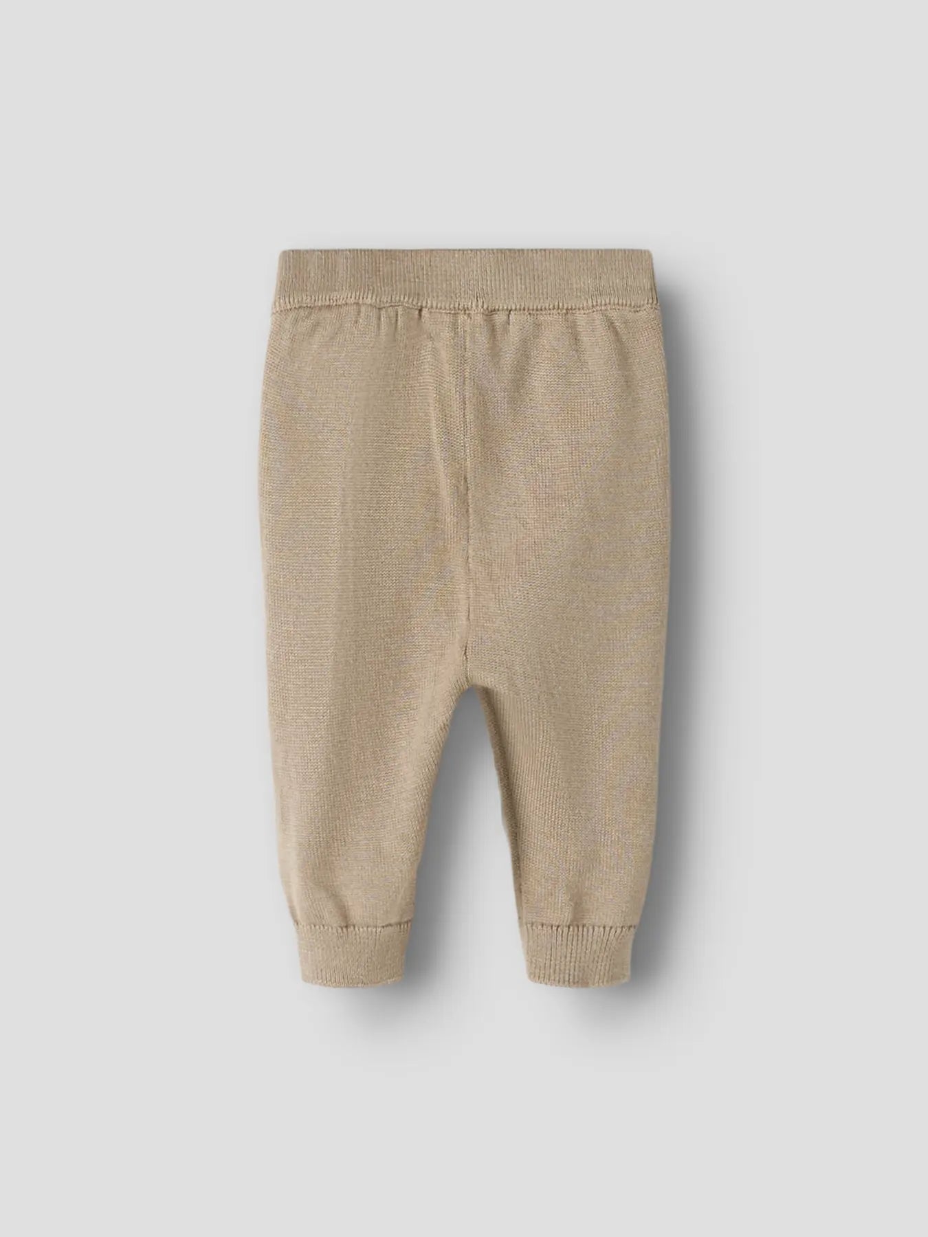 Lil'Atelier - knitted pants - oxford tan