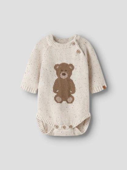 Lil'Atelier - knit body Bear - turtledove