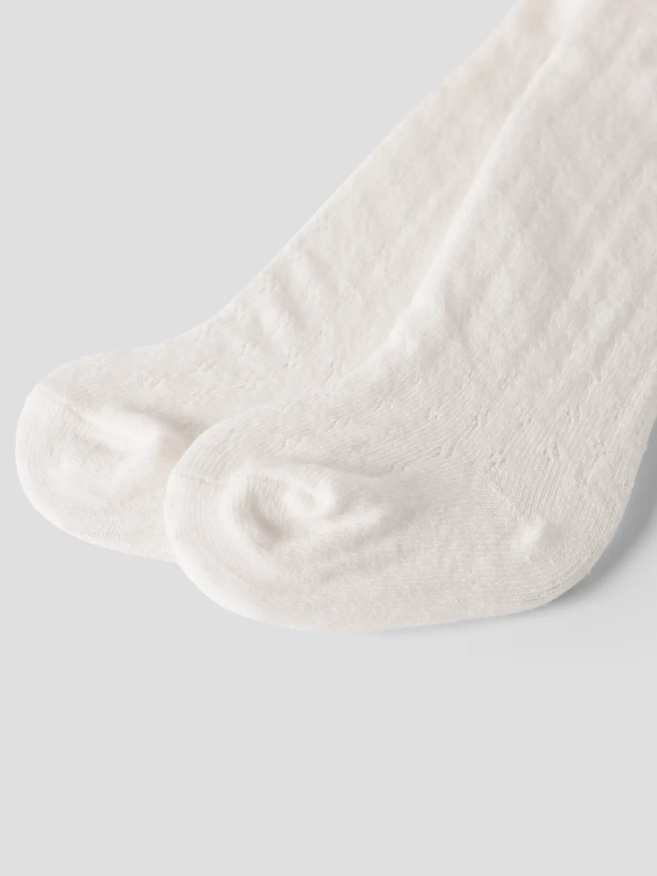 Lil'Atelier - pointelle pantyhose baby - turtledove