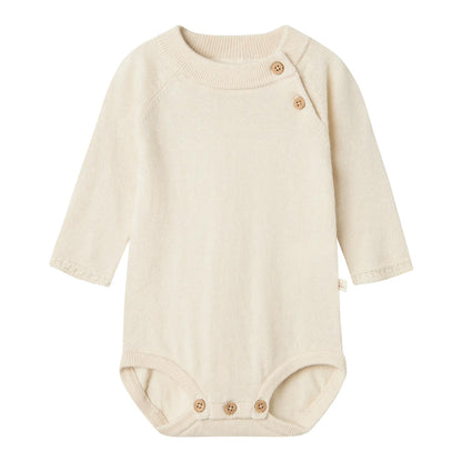 Lil'Atelier - knit body - turtledove melange