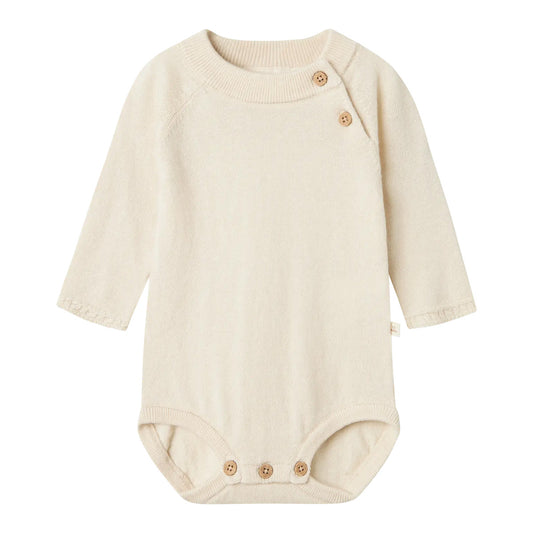 Lil'Atelier - knit body - turtledove melange