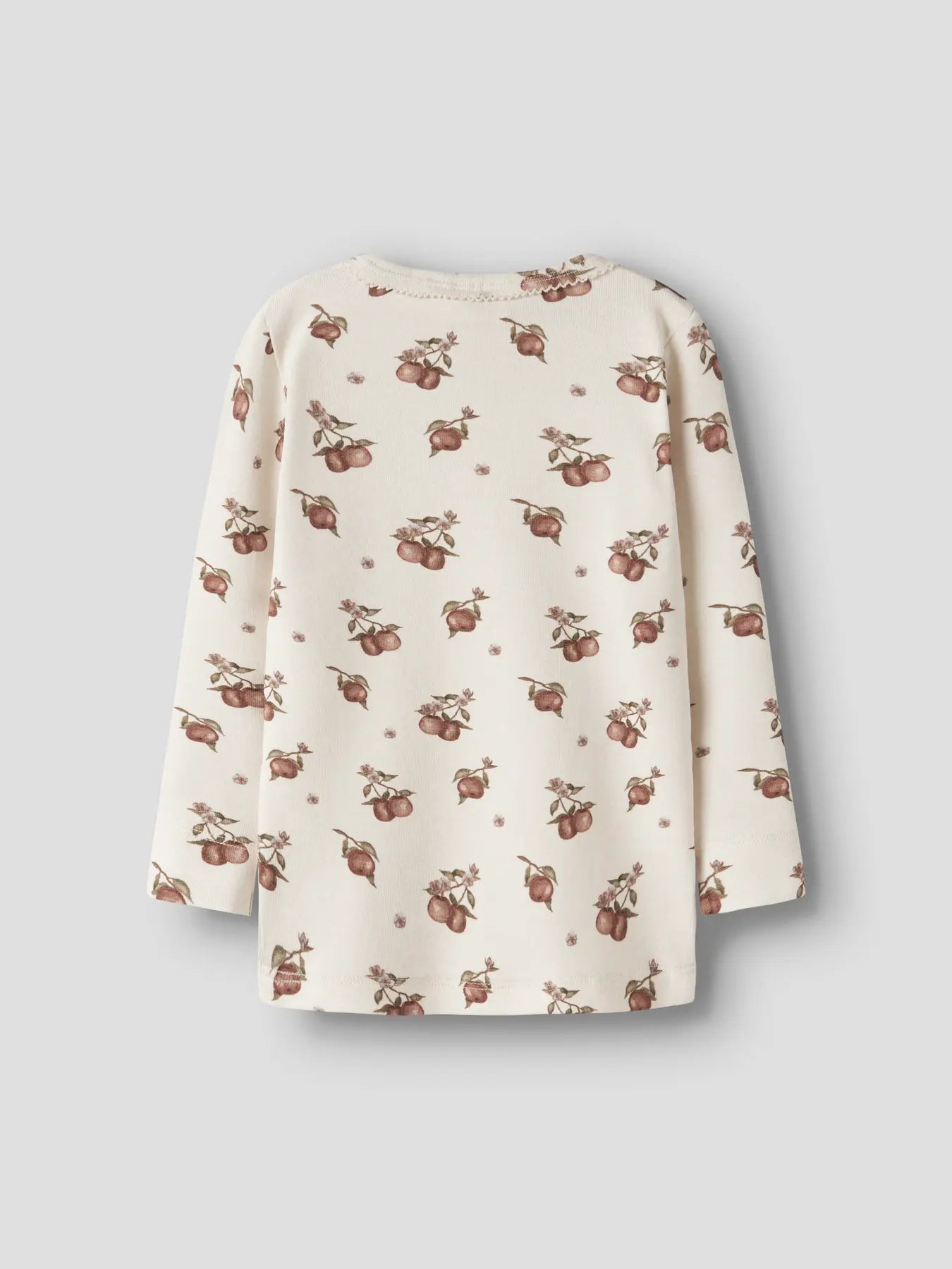 Lil'Atelier - slim fit top apple - turtledove/maple syrup