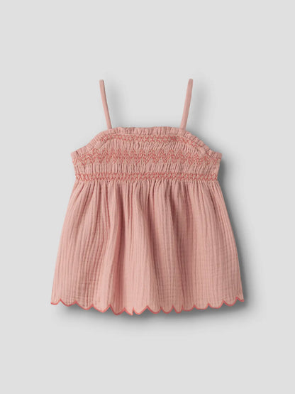 Lil'Atelier - strap top Hiba - rose tan