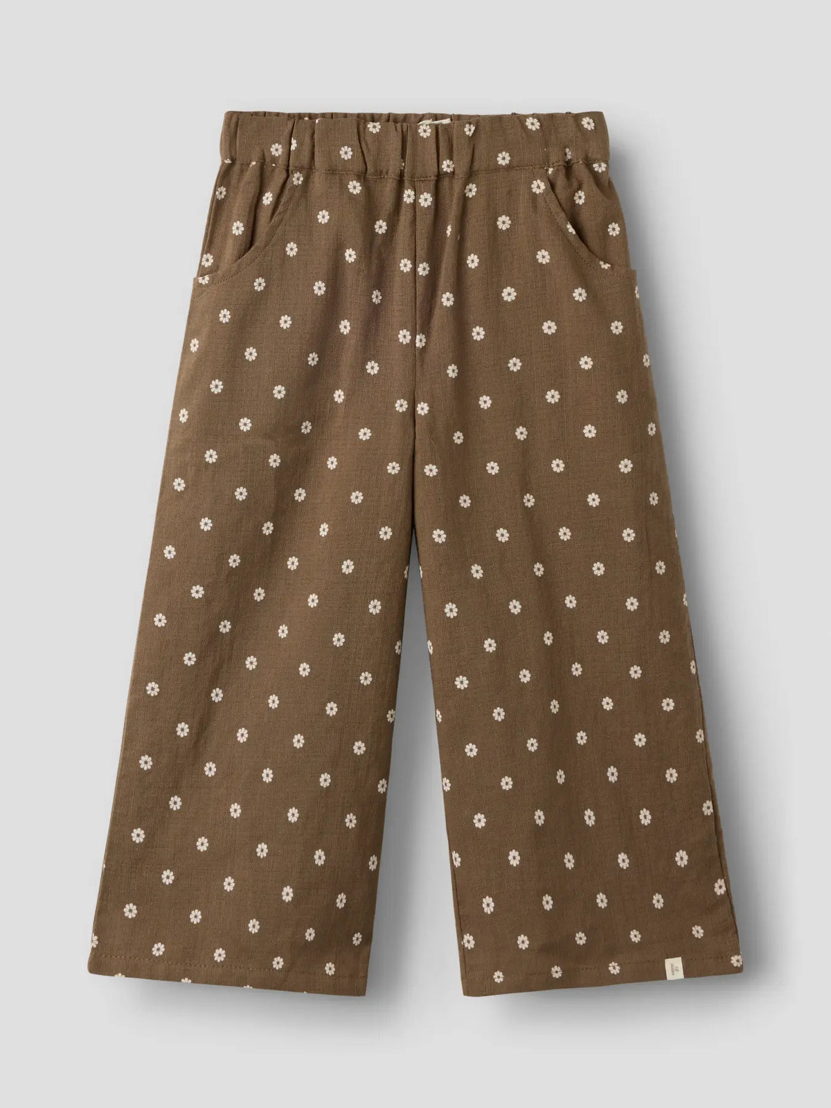 Lil'Atelier - wide leg pants Hulla - teak flower