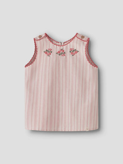 Lil'Atelier - top Jera - morganite stripe