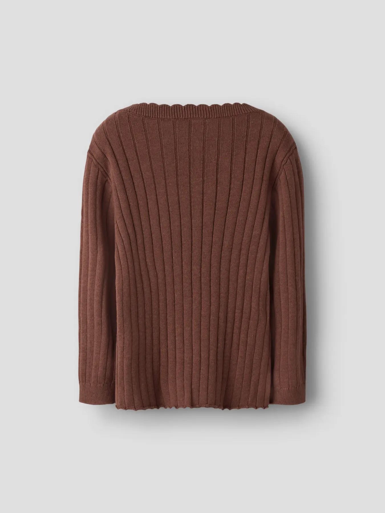 Lil'Atelier - knit top Nelsan - mahogany