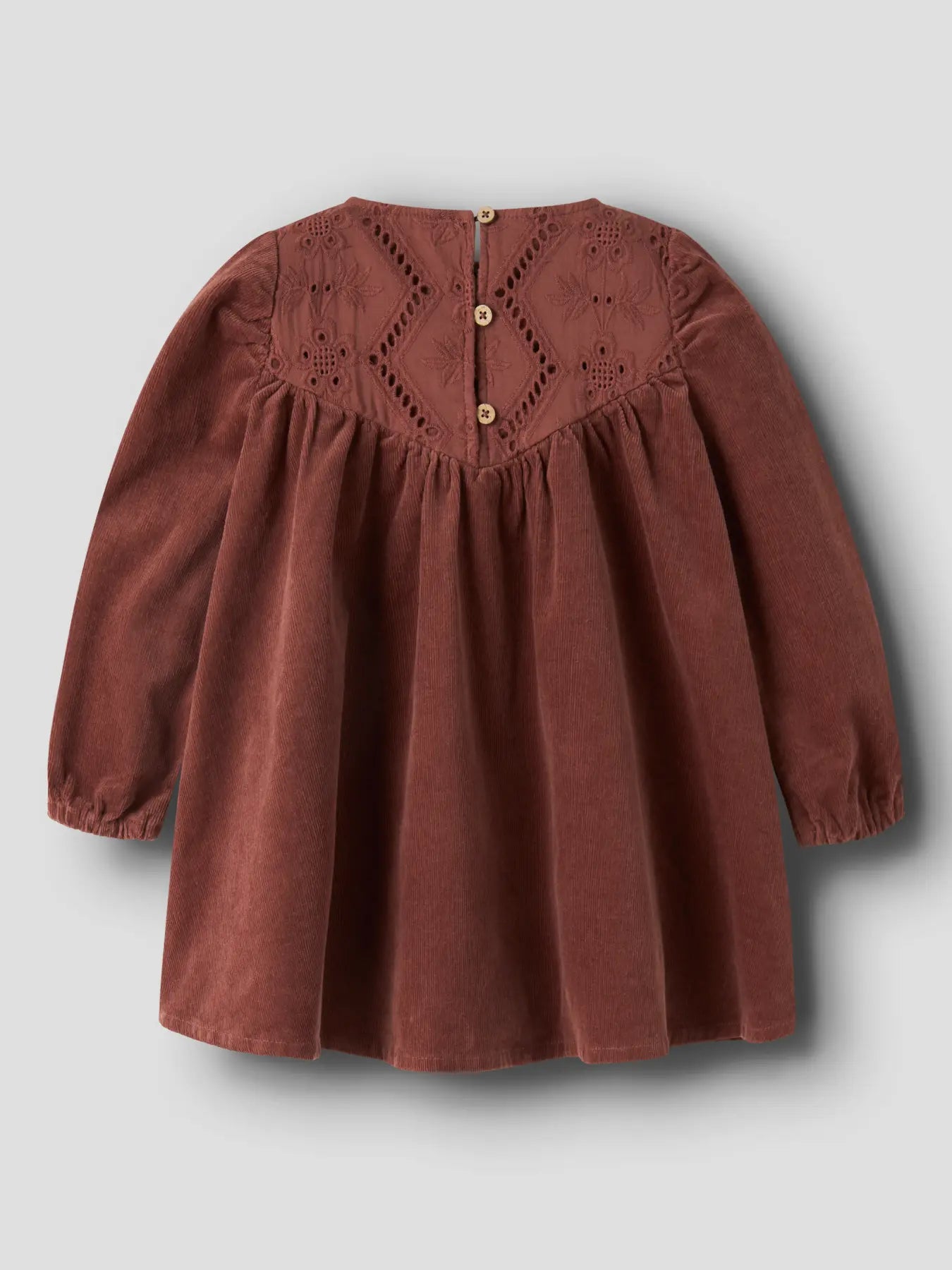 Lil'Atelier - corduroy dress Onellas - mahogany