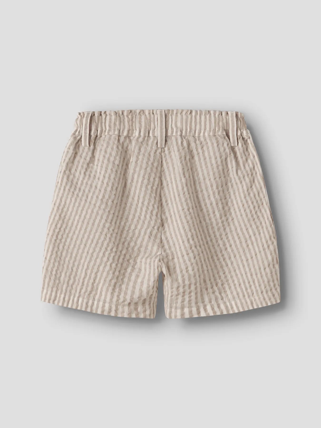 Lil'Atelier - seersucker shorts Fausto - stripe