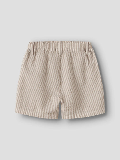 Lil'Atelier - seersucker shorts Fausto - stripe