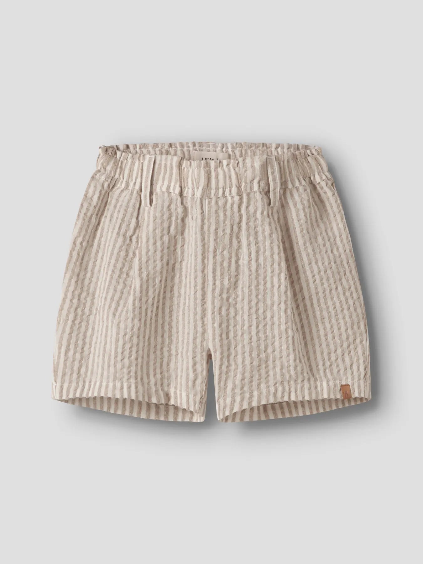 Lil'Atelier - seersucker shorts Fausto - stripe