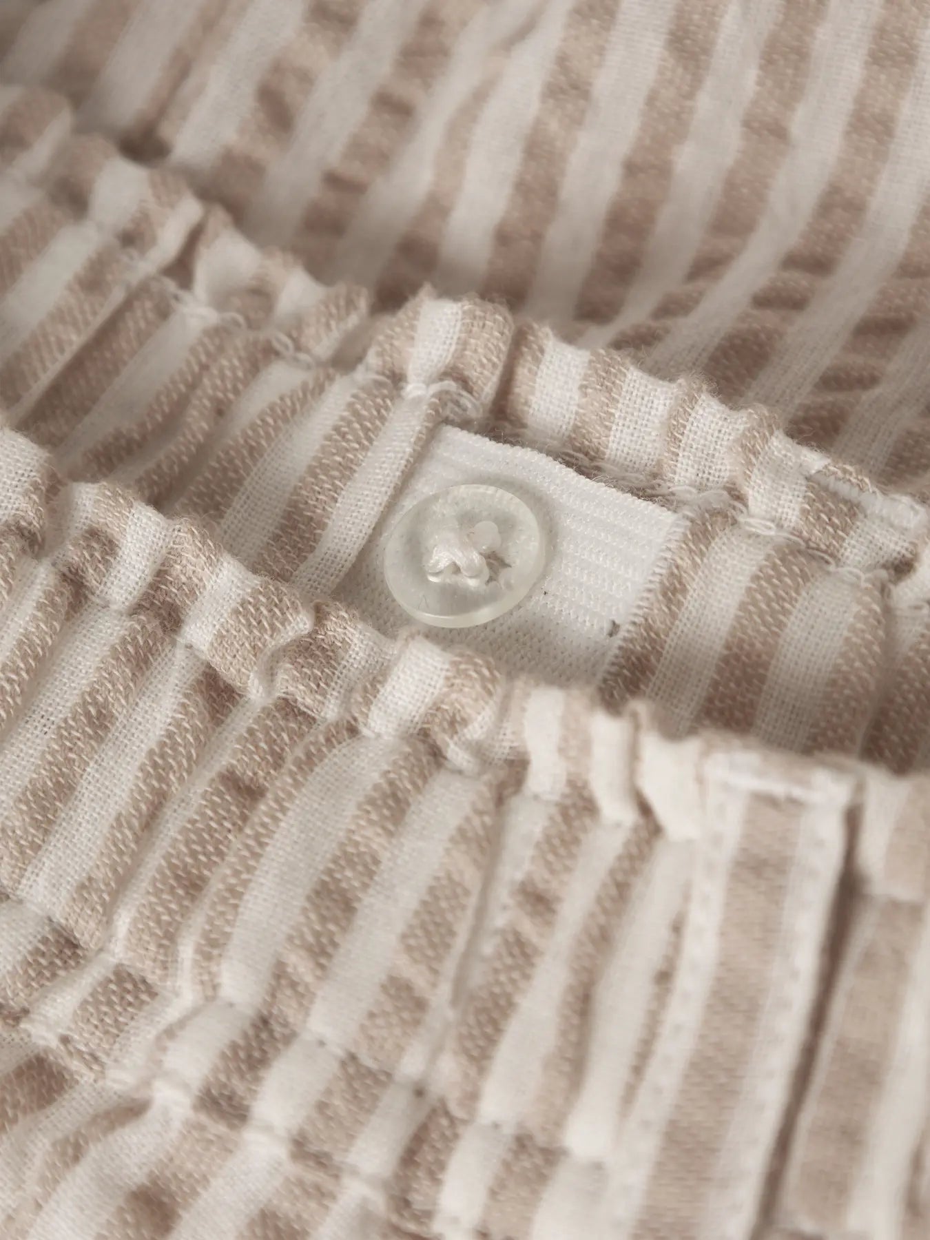 Lil'Atelier - seersucker shorts Fausto - stripe
