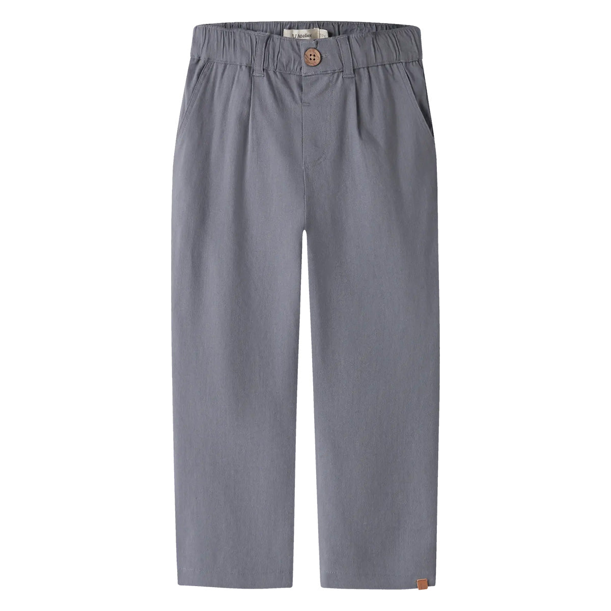 Lil'Atelier - regular fit pants - tradewinds blue