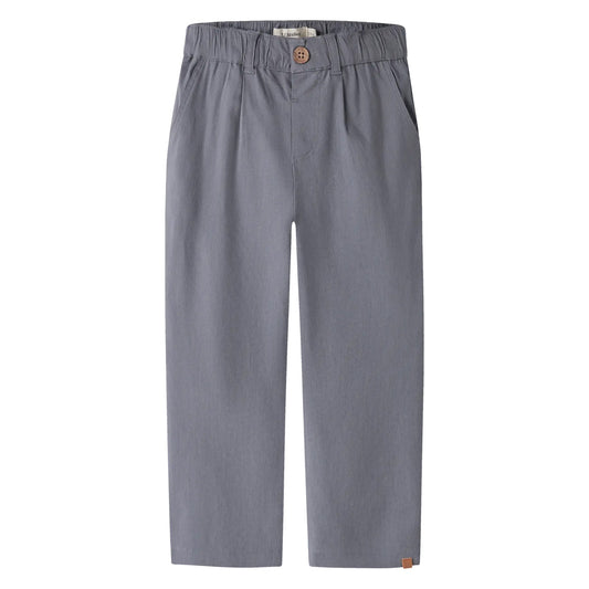 Lil'Atelier - regular fit pants - tradewinds blue