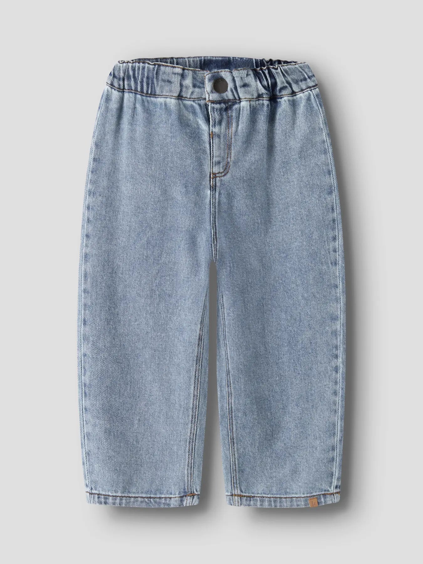 Lil'Atelier - wide jeans - medium blue denim