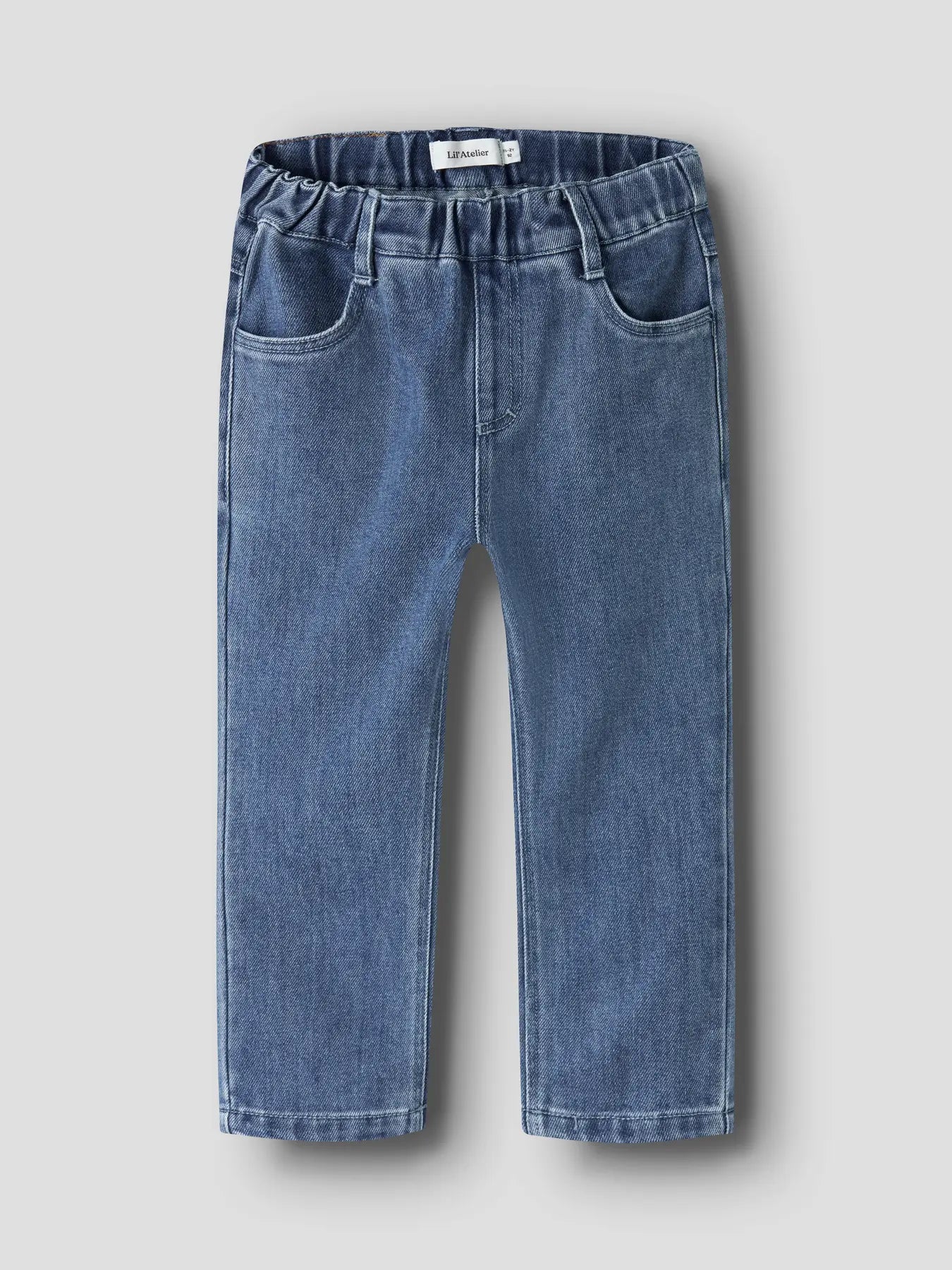 Lil'Atelier - loose jeans Obello - dark blue denim