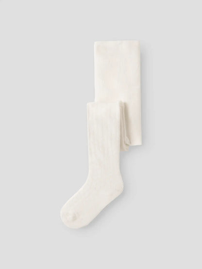Lil'Atelier - pointelle pantyhose girl - turtledove